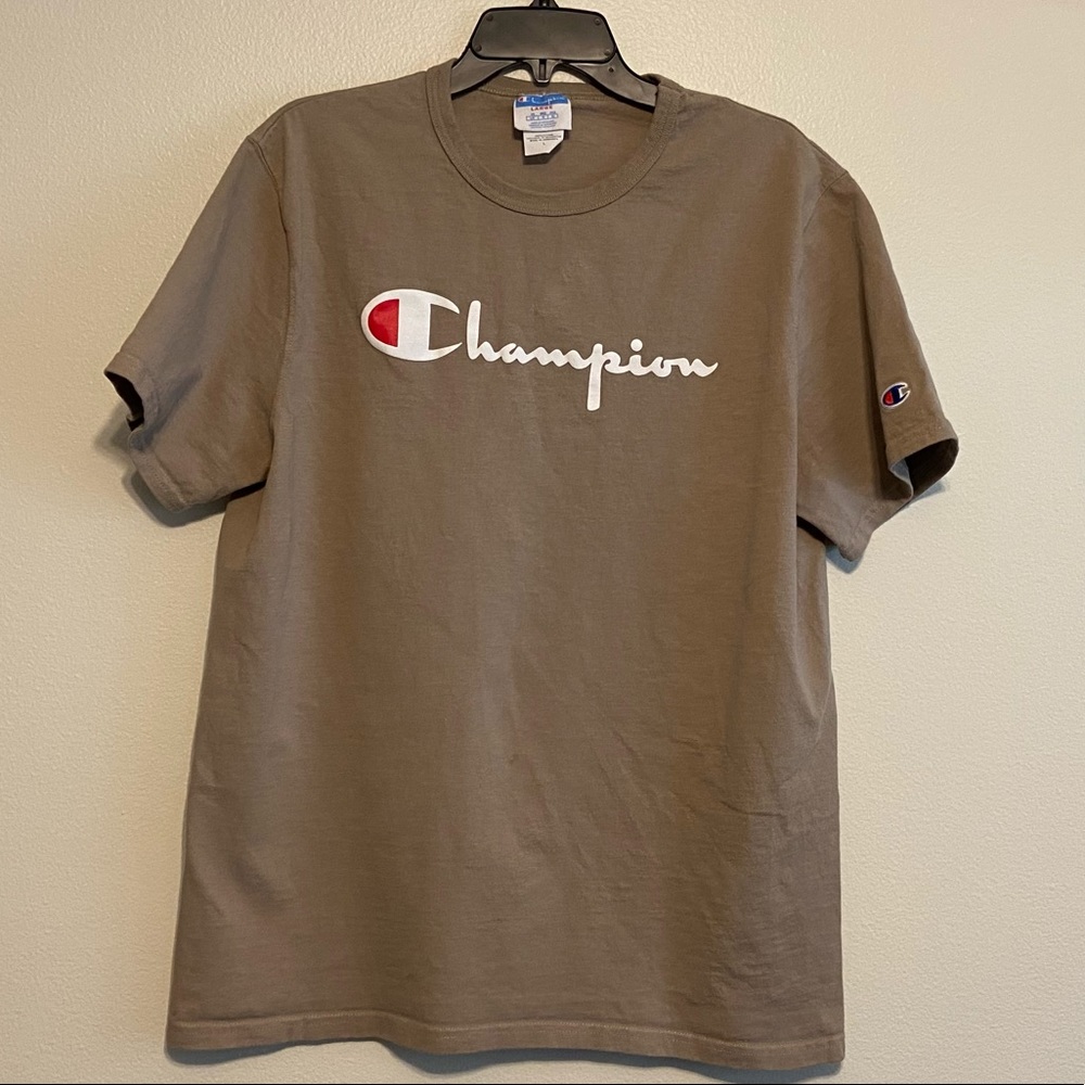 Tan Champion T-Shirt